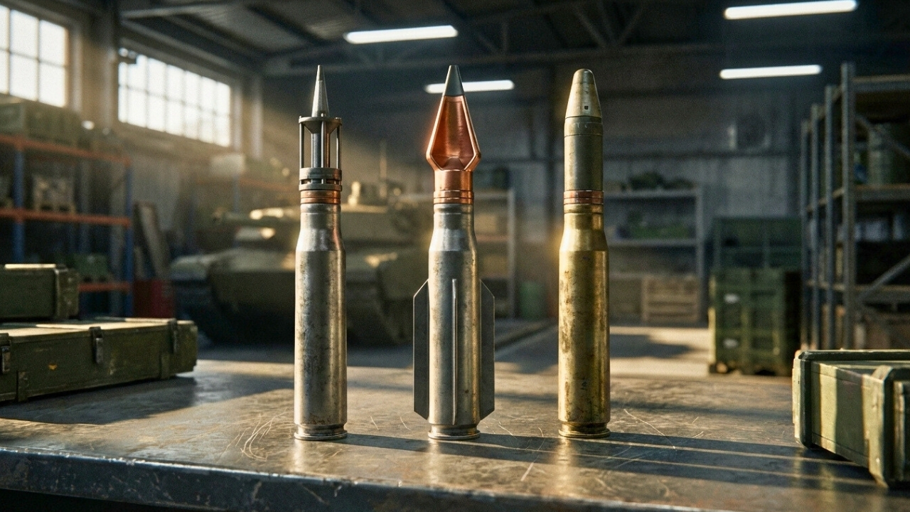 Modern tank ammunition determines who survives the battlefield