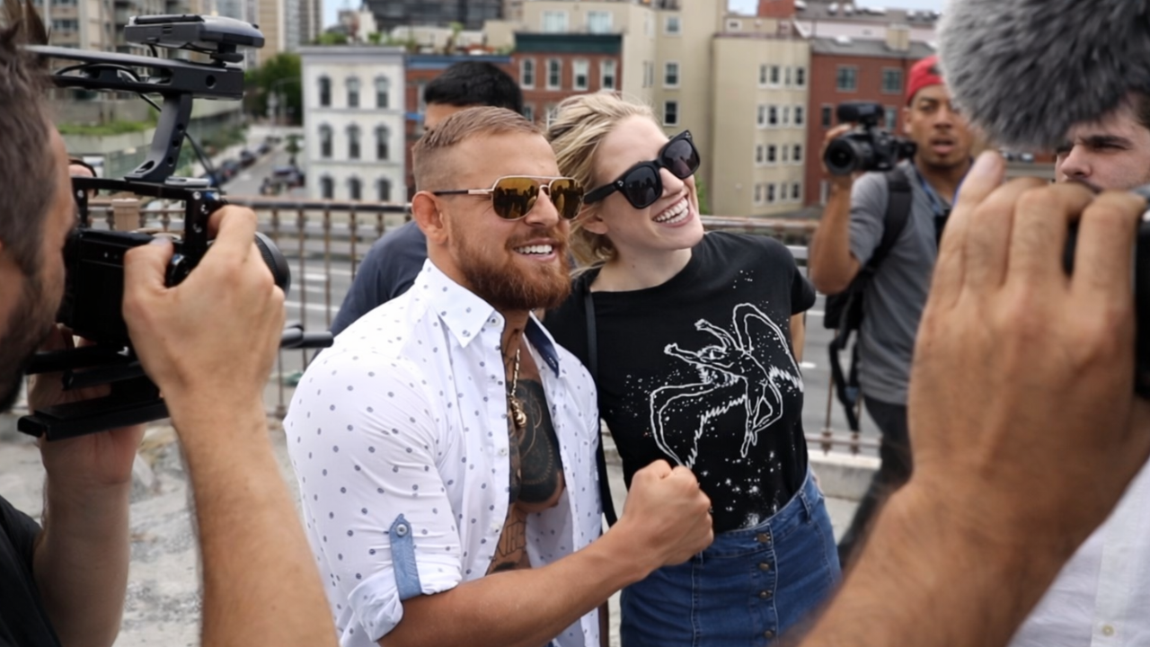 Public reactions to a Conor McGregor look-alike in NYC