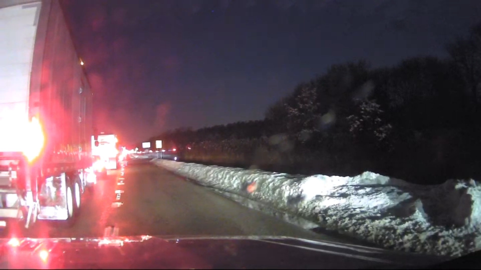 Lanes closed on Route 24 in West Bridgewater after crash with fuel spill