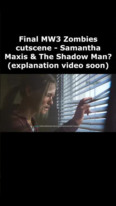 Samantha Maxis & The Shadow Man return? Modern Warfare 3 zombies ...