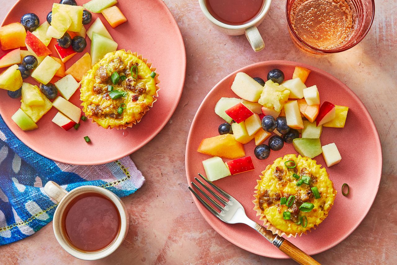 Southern Living Sausage and Cheddar Egg Muffins