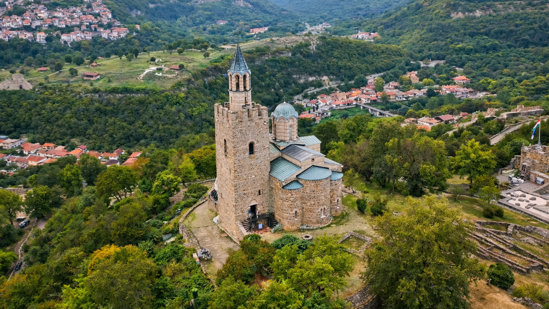Historic fortress city of Bulgaria Veliko Tarnovo