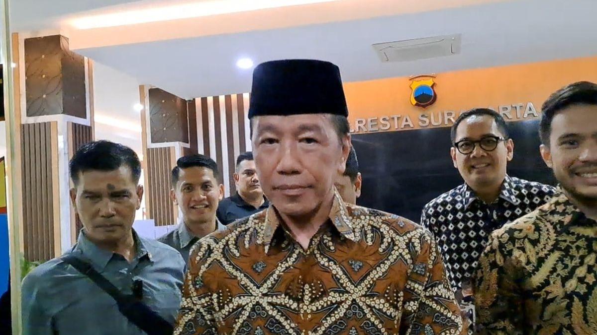 JOKOWI DIPERIKSA - Jokowi diperiksa di Polresta Solo mengenai laporan dugaan tudingan ijazah palsu (KOMPAS.COM/Fristin Intan Sulistyowati)