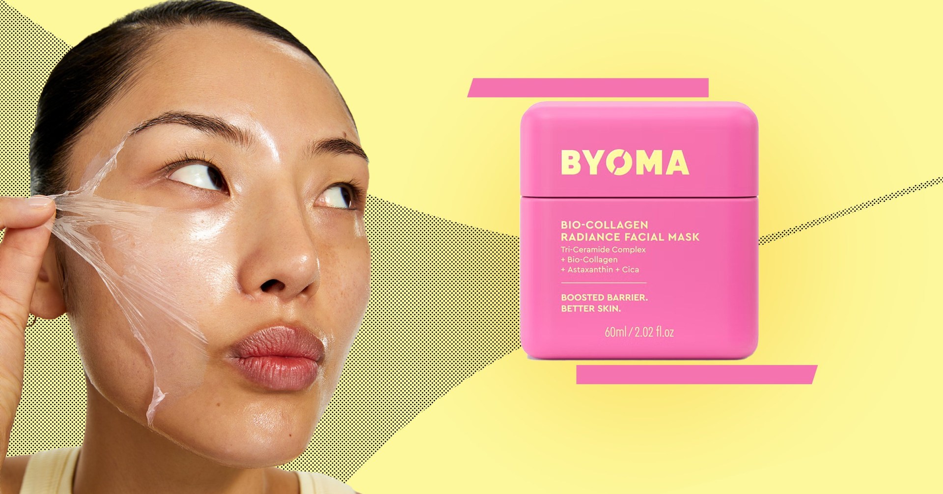 I tried Byoma’s new bio‑collagen mask and it gave me glass skin in 20 ...