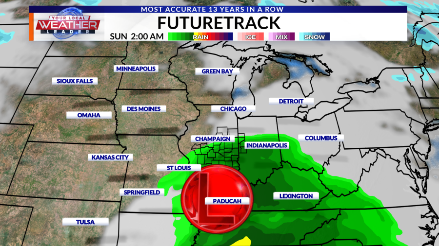 Weather now: Warmer week, monitoring weekend rain chance potential