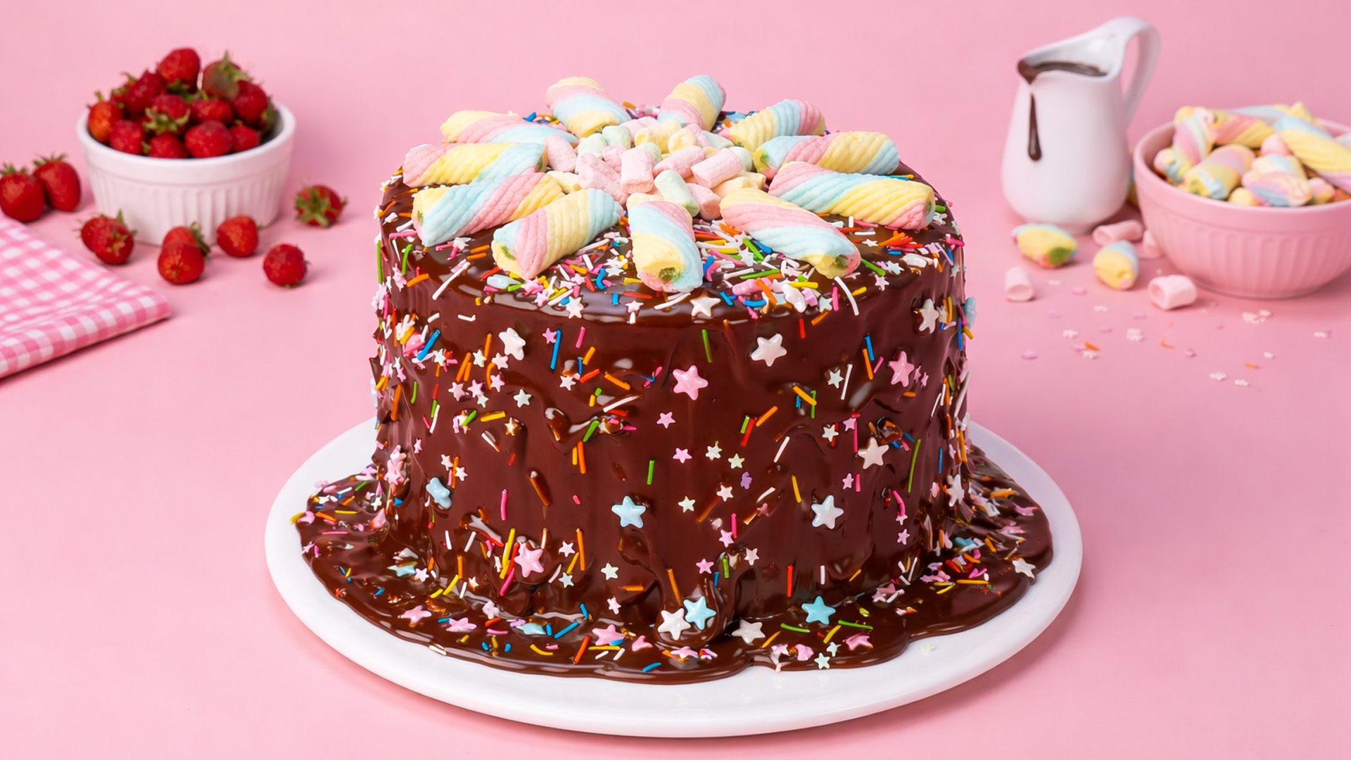 Easy chocolate cake decorating ideas for beginners
