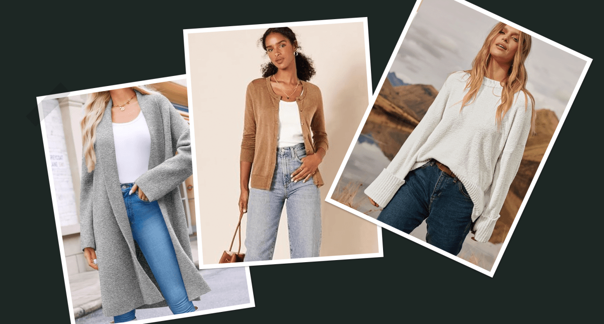 20 Amazon sweaters that have no right looking this cozy (or chic)