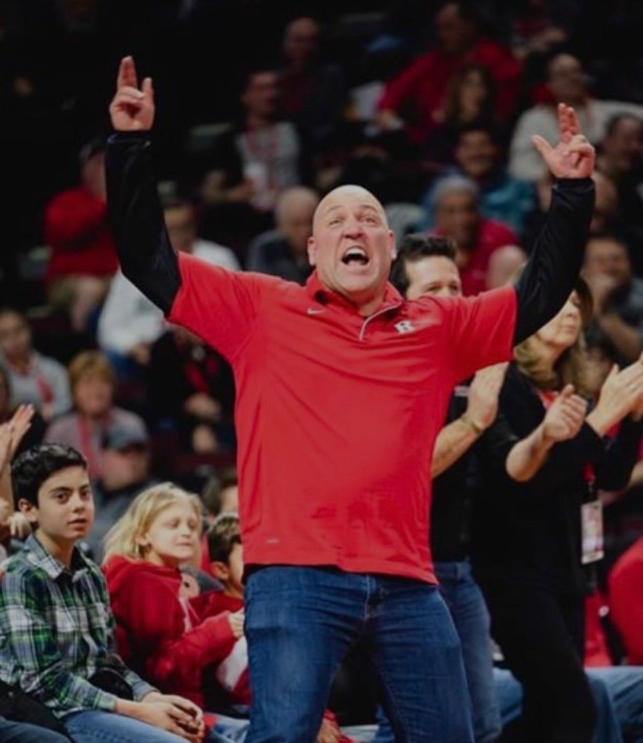 Meet the superfan who's helped fuel the rise of Rutgers wrestling