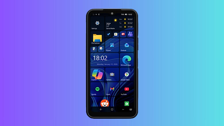 This smartphone lets you use Windows, but is far from a new Windows phone