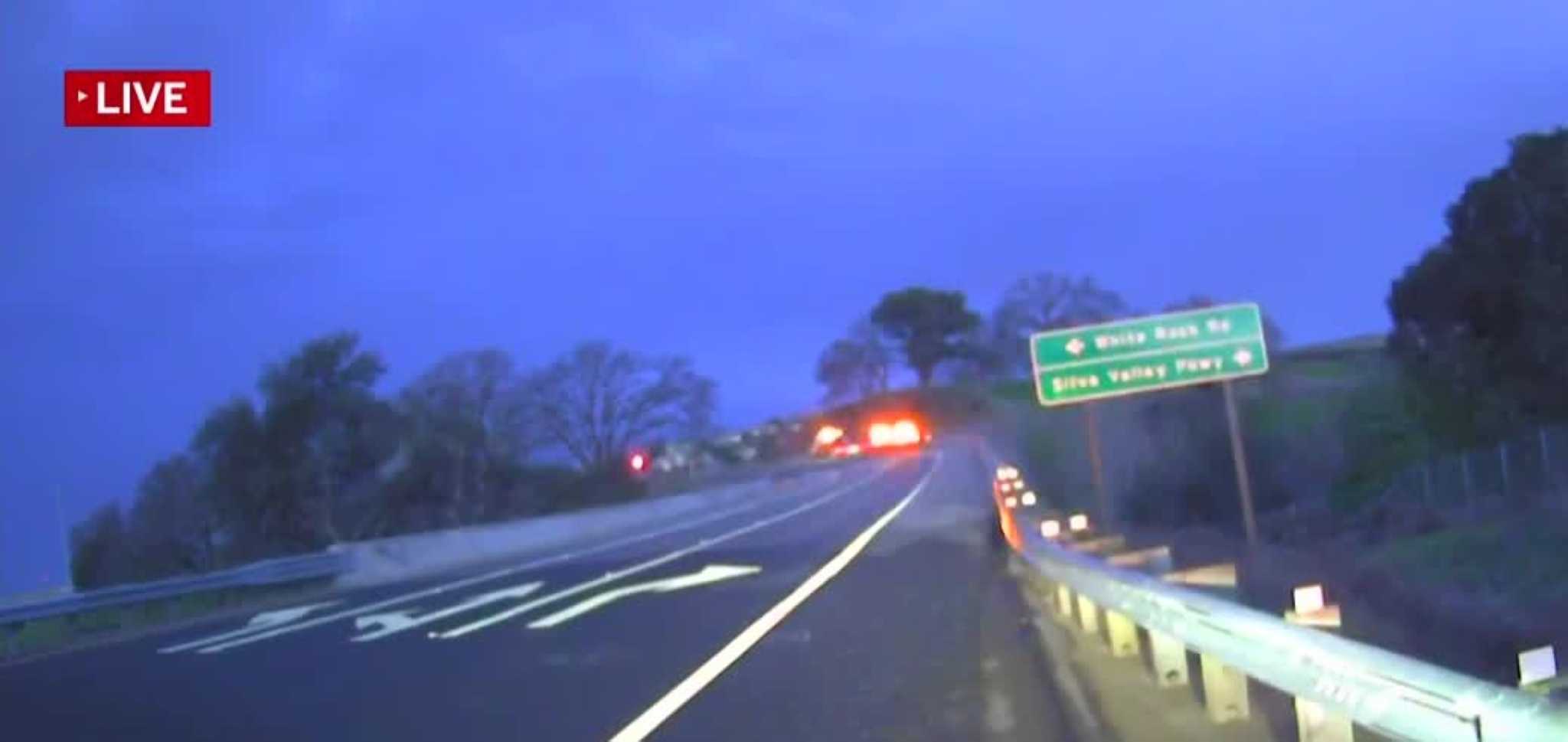 Woman dies after crashing into pole on Highway 50 in El Dorado County ...