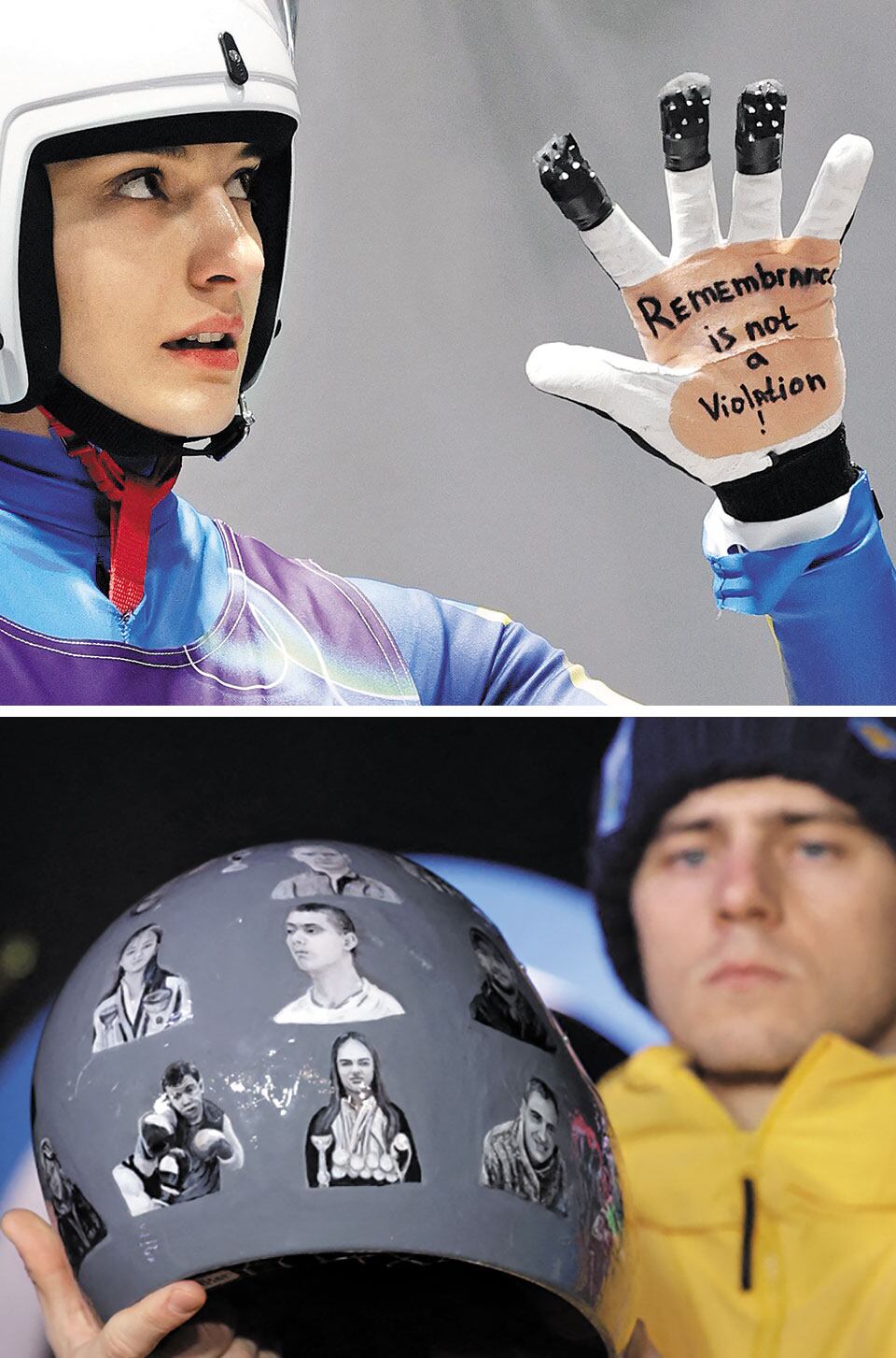Ukrainian athletes: Memorializing not regulation violation