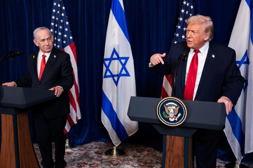 Trump says he is still seeking Iran anti-nuclear deal after Netanyahu meeting<br><br>