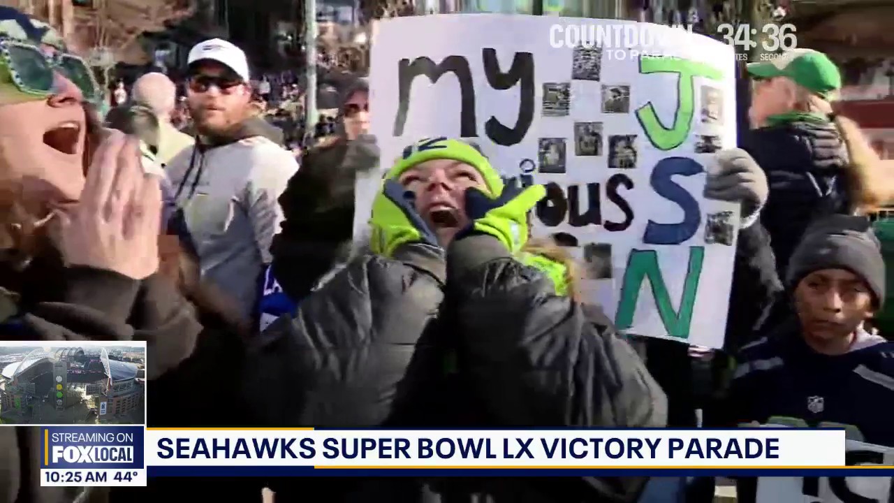 Seahawks Super Bowl parade: 