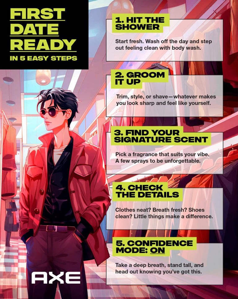 How to get ready for a first date