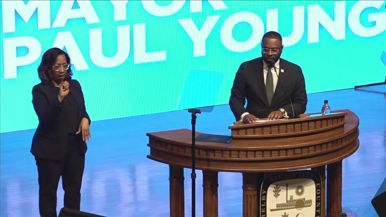 State of the city address disrupted as Mayor Paul Young outlines city ...