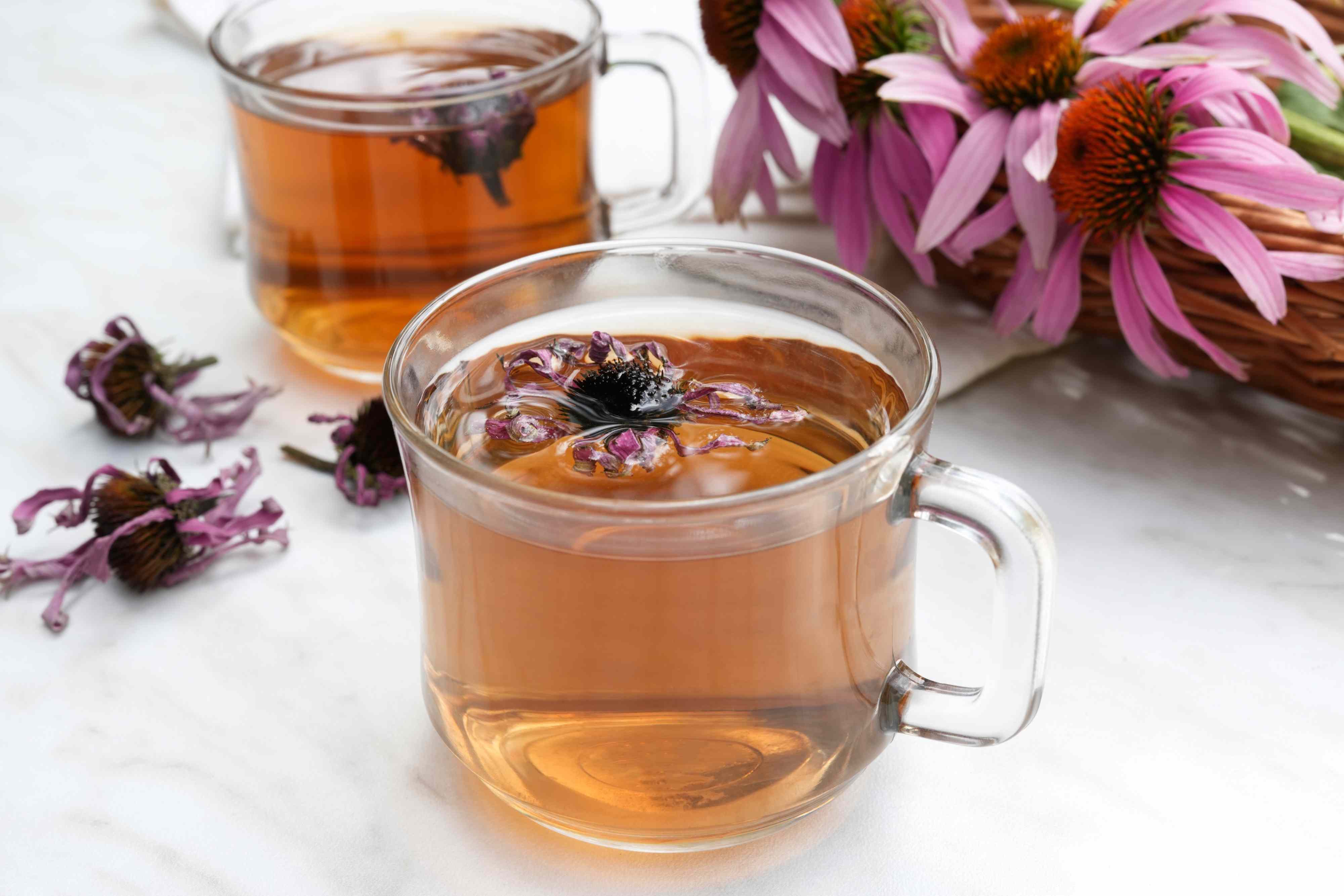 What happens to your blood sugar when you drink echinacea tea?<br><br>