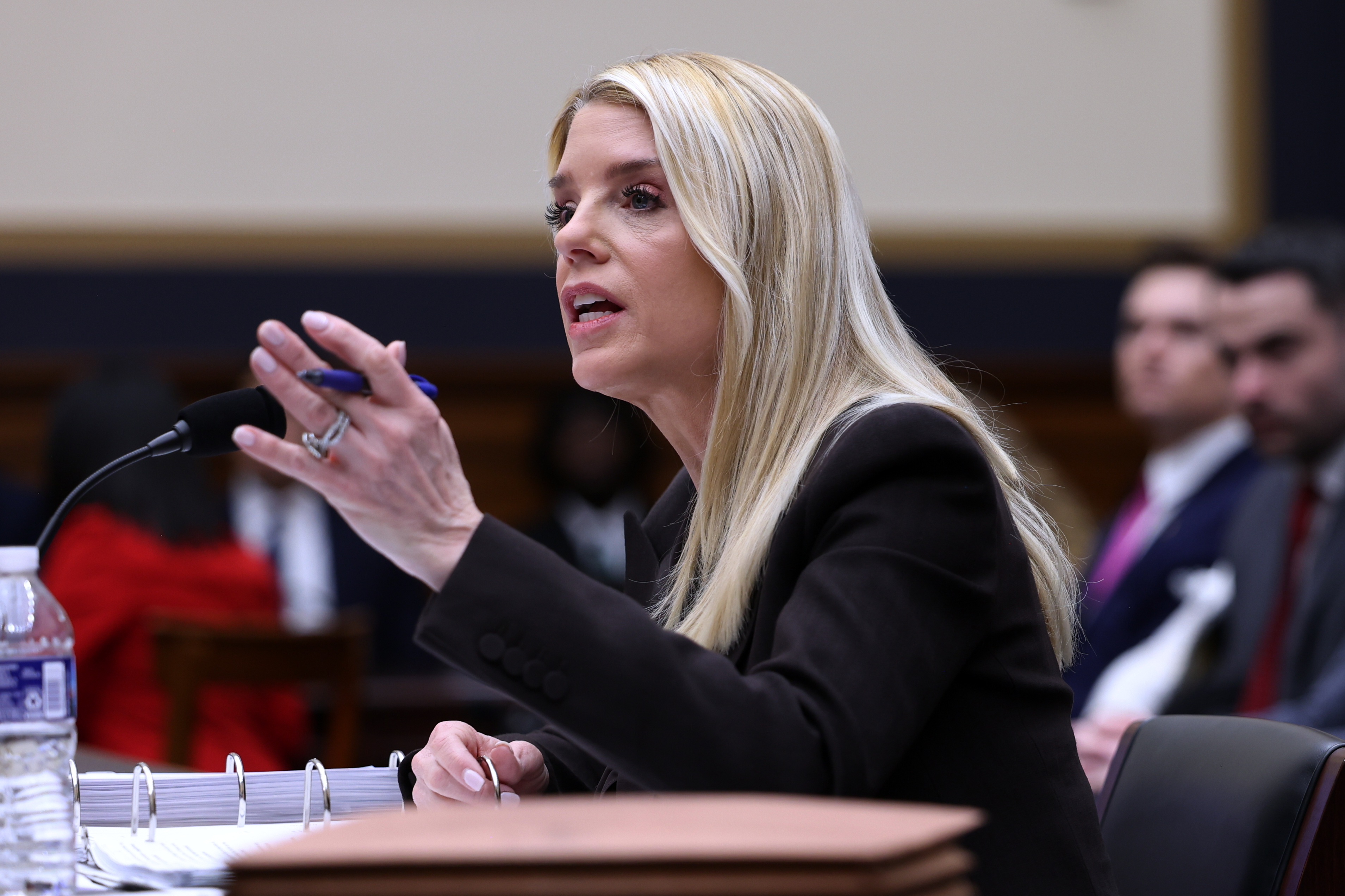 Video of Pam Bondi calling Democrat 