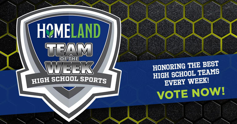 Vote for Homeland Oklahoma high school team of the week for Oct. 26