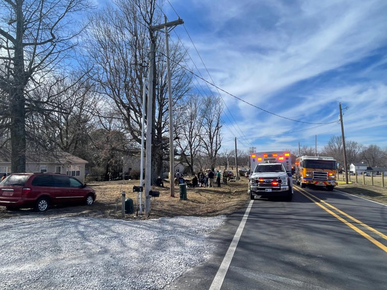 Crews battle 2-story house fire in Springdale