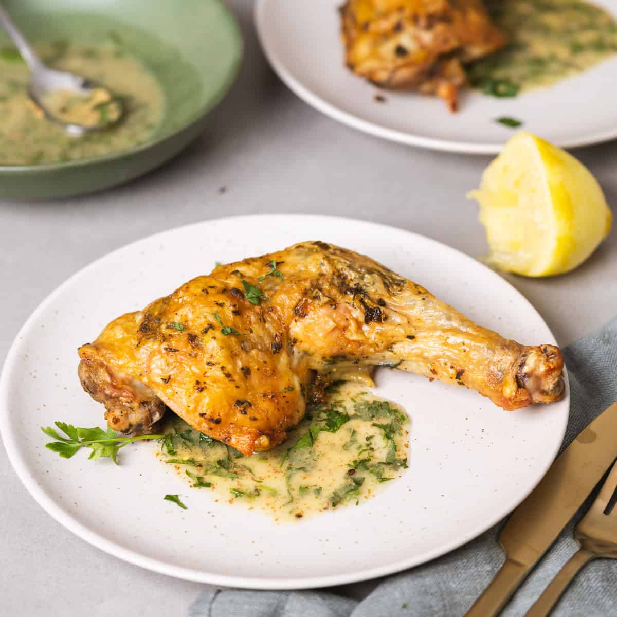 Crispy chicken legs made easy for home cooks