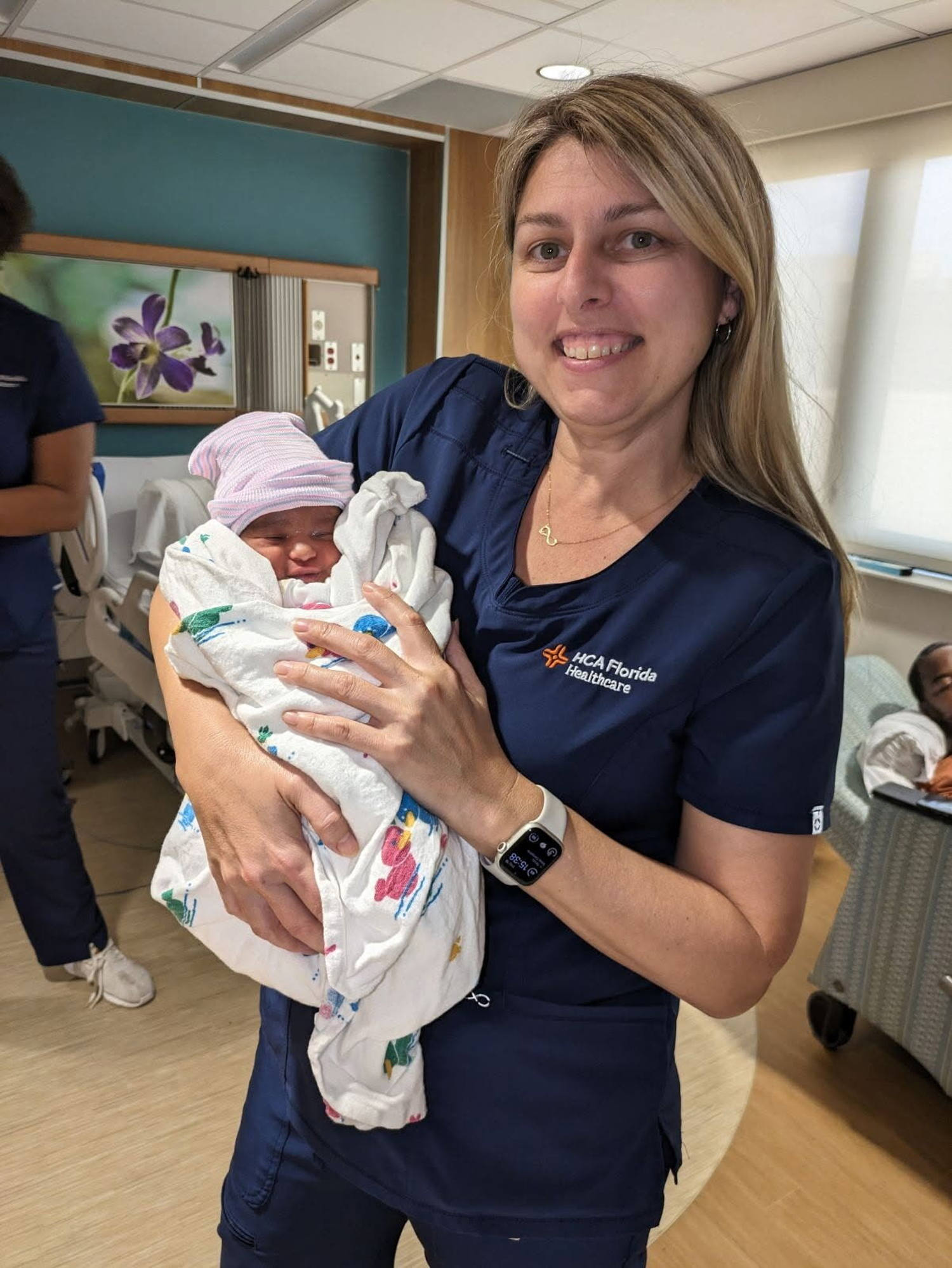 After a high-risk pregnancy, mom names her child after the nurse 'God ...