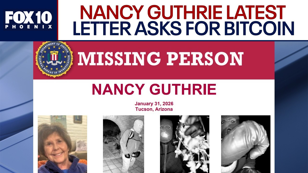 Nancy Guthrie: TMZ says it received new letter in kidnapping