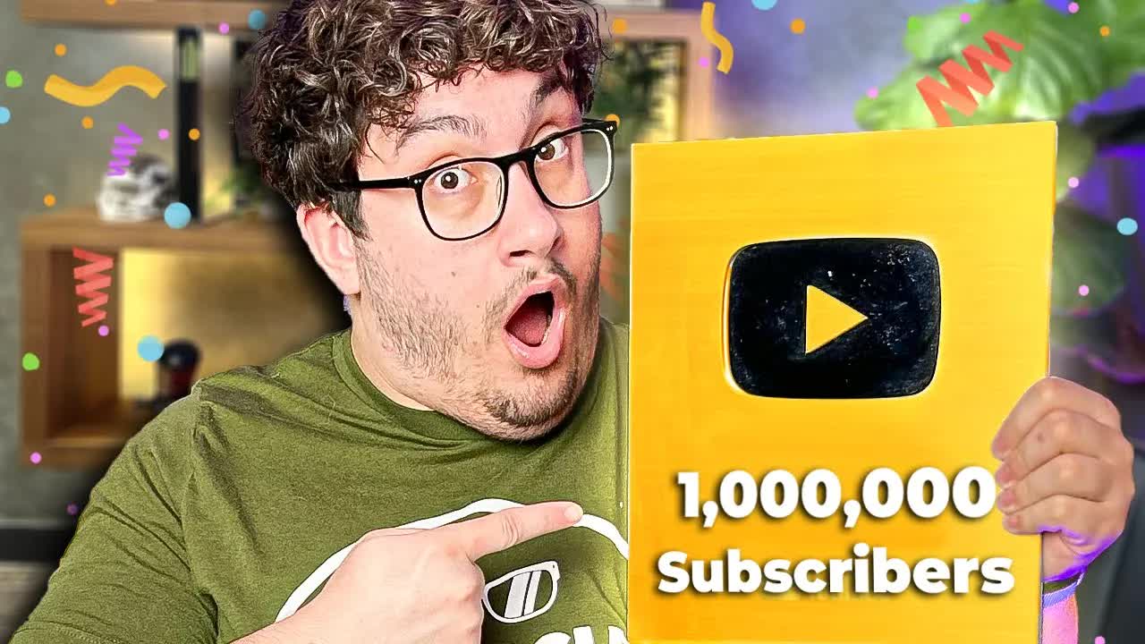 Thank you for 1,000,000 subscribers!