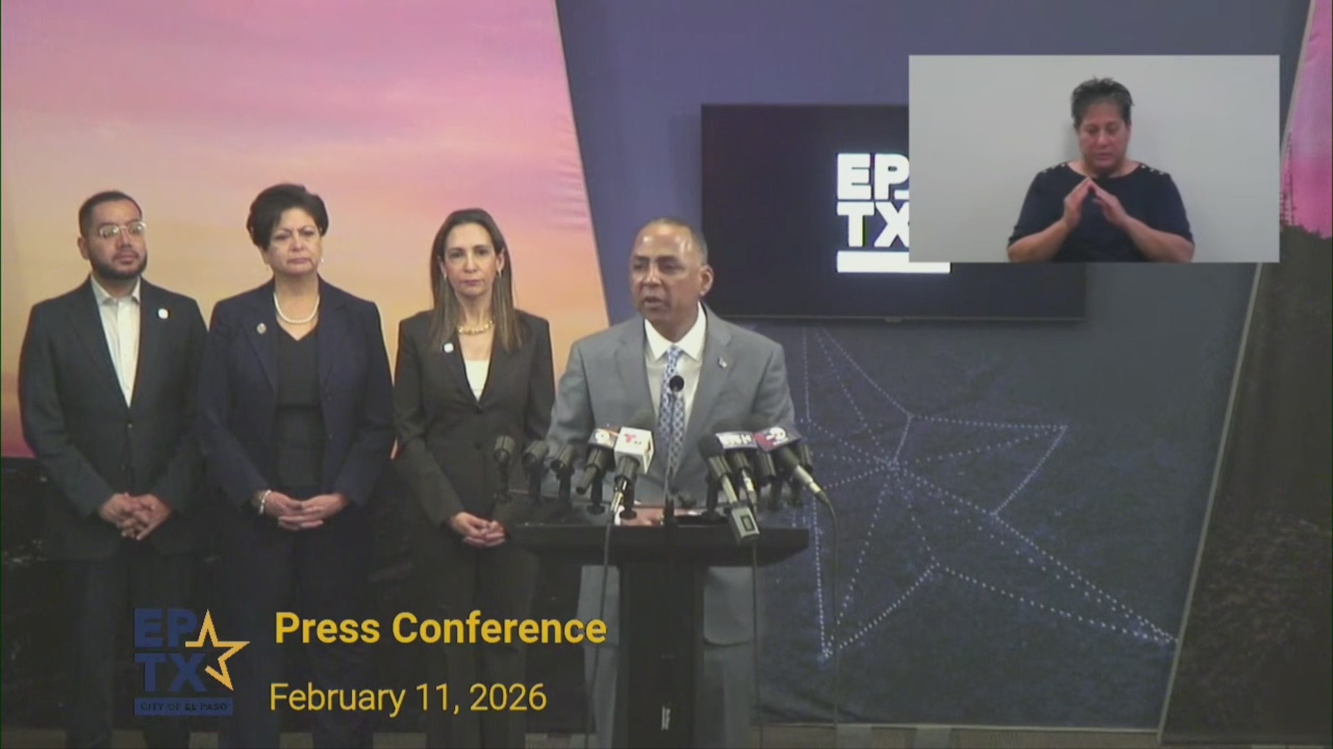 El Paso holds press conference after fight restrictions end