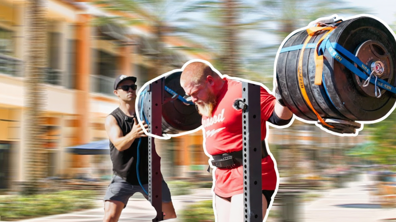 Nobody could squat this much weight - until a ginger man showed up