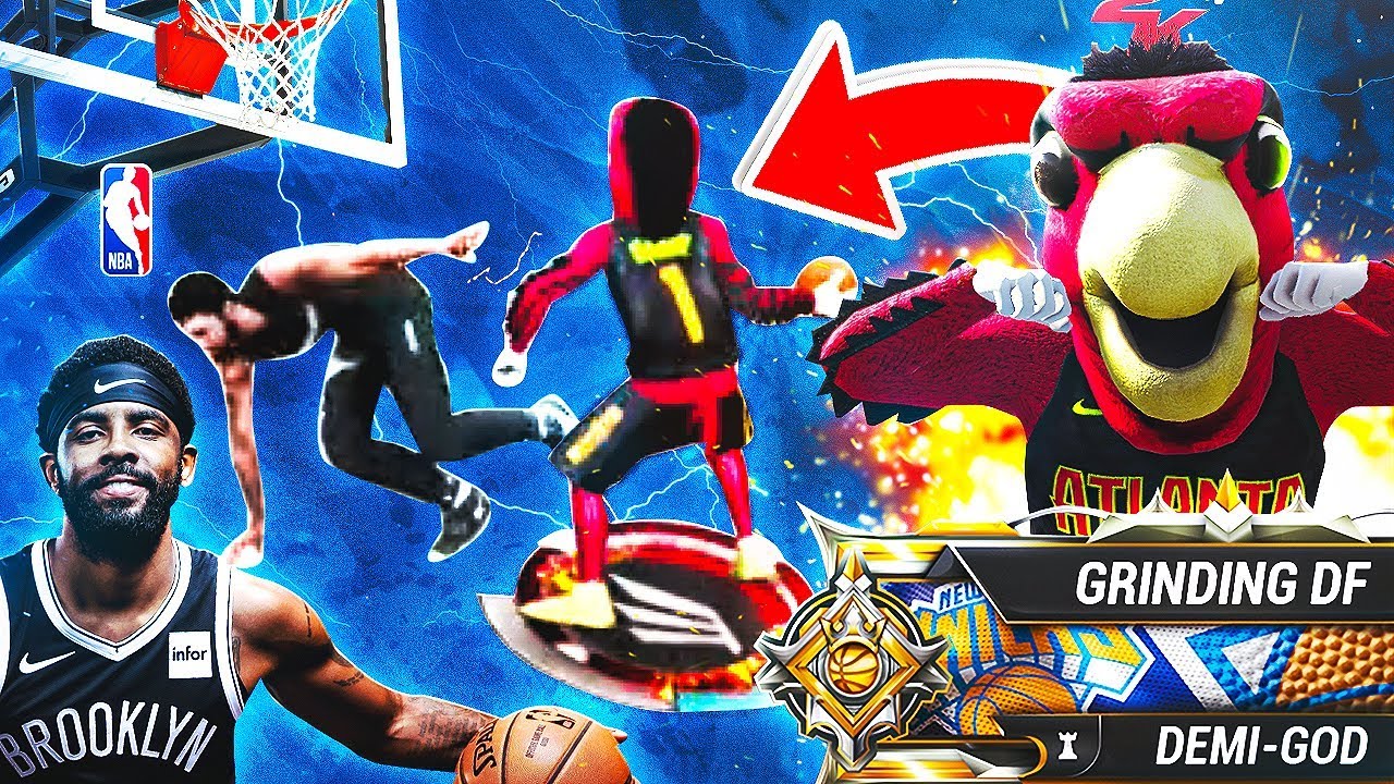 Breaking Kyrie Irvings ANKLES in the PARK w/ DEMI-GOD Guard Build!! NBA ...