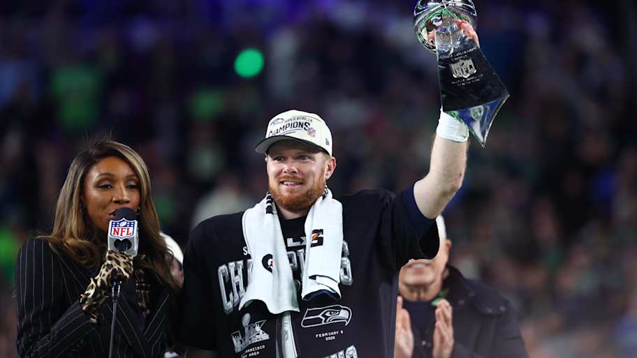 Seahawks players wearing provocative smoking Sam Darnold shirts to Super  Bowl parade