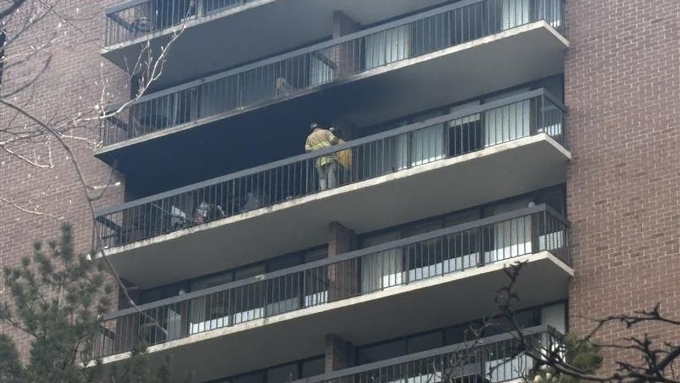 Firefighters respond to fire at downtown Salt Lake apartment tower