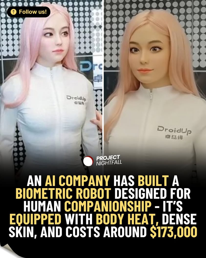 It maintains body heat. It has realistic skin. It costs $173,000 ...