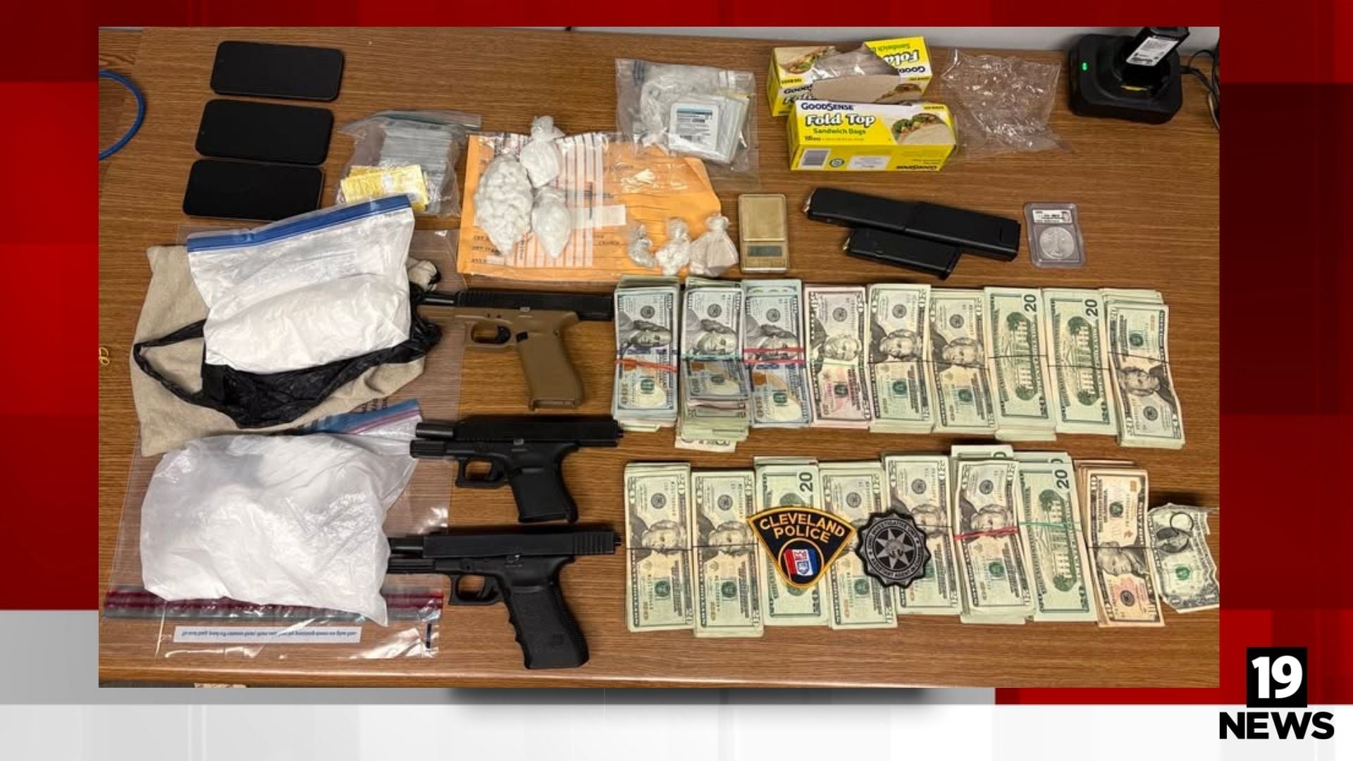 Cleveland police, Ohio investigative unit make multiple arrests, seize ...