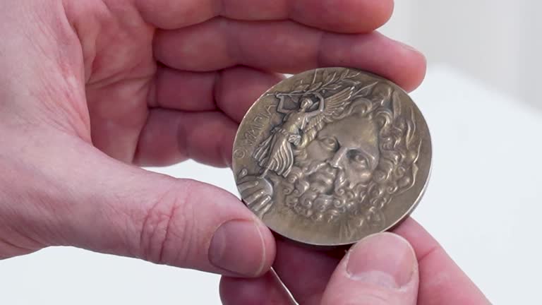 Medal from first modern Olympics in 1896 to be sold at auction | Watch