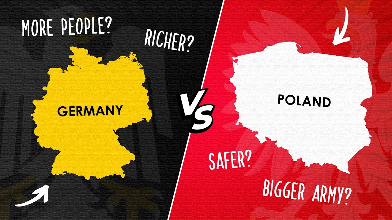 Germany vs Poland: How the neighbors compare