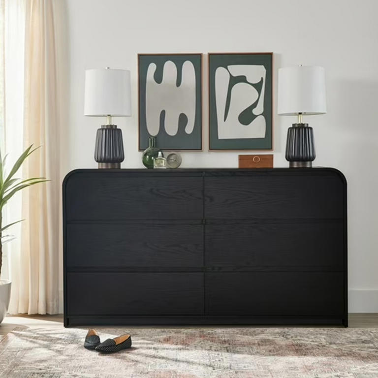 dresser walmart Kendanport Brown/White Dresser main image 0