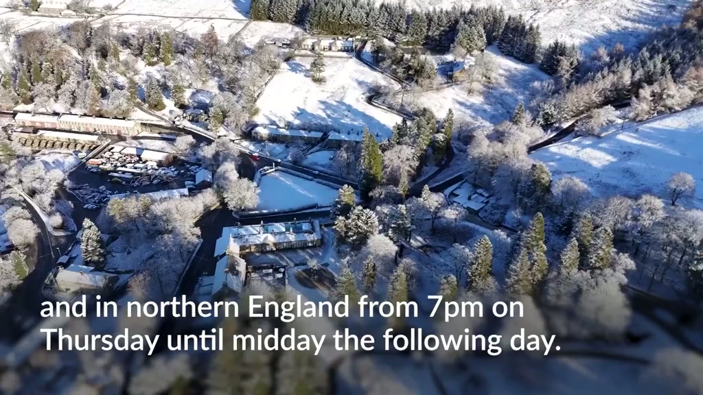 Snow and ice warnings issued as Arctic air blows in