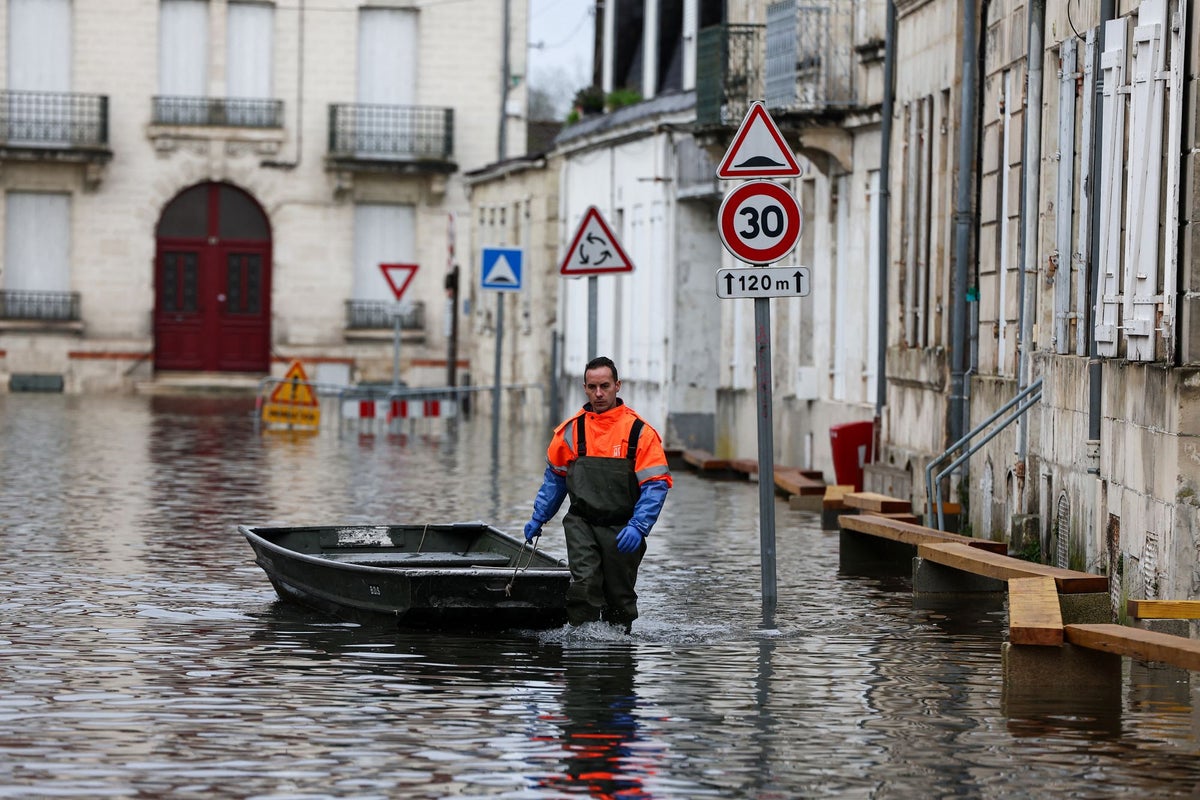 Storm Pedro brings flooding to France as Spain braces for 70mph winds