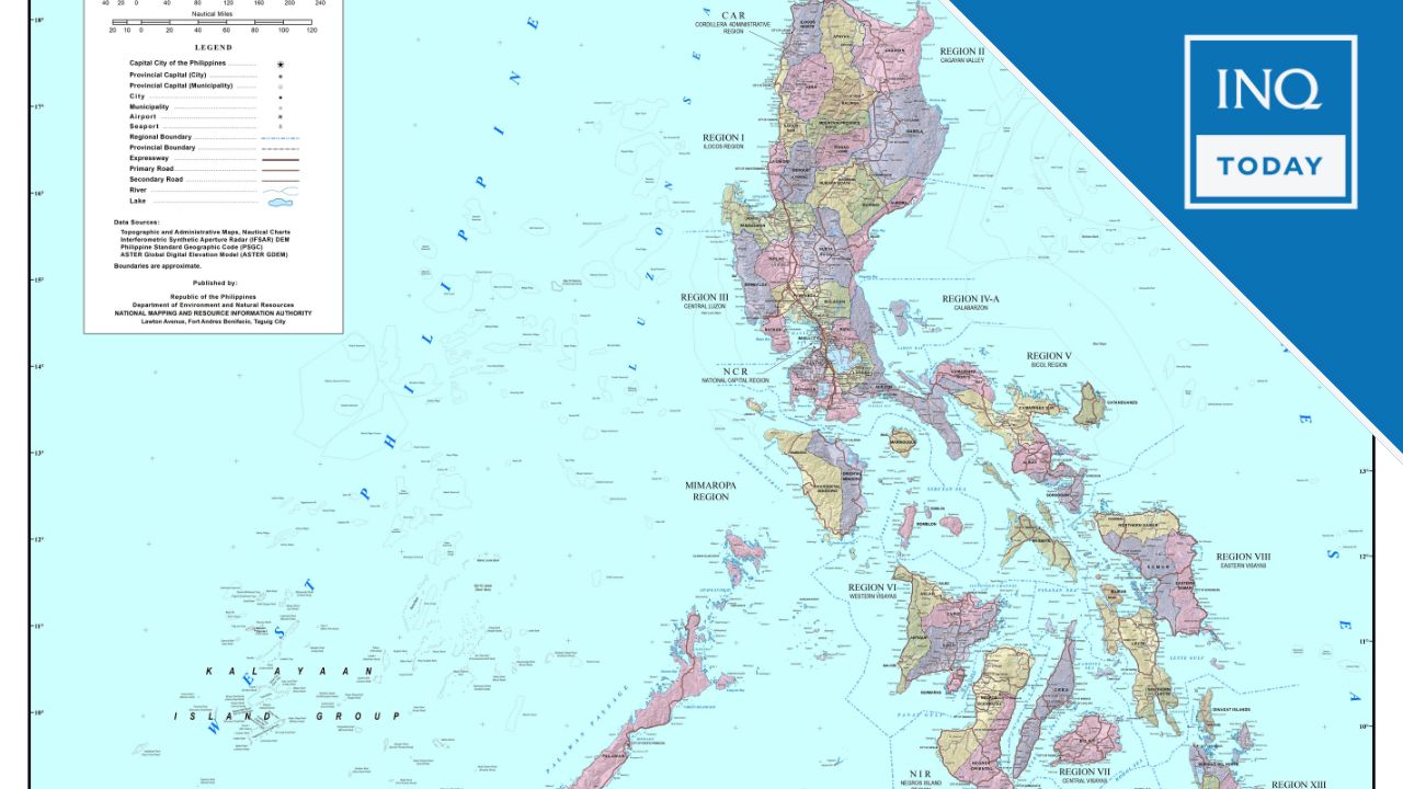 Namria releases updated map of West PH Sea, explains EEZ depiction ...