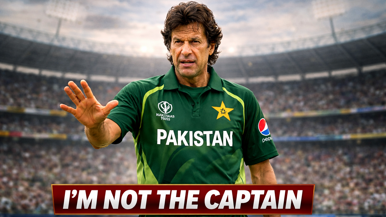 When Imran Khan ignored himself, picked an Indian as captain of a joint ...
