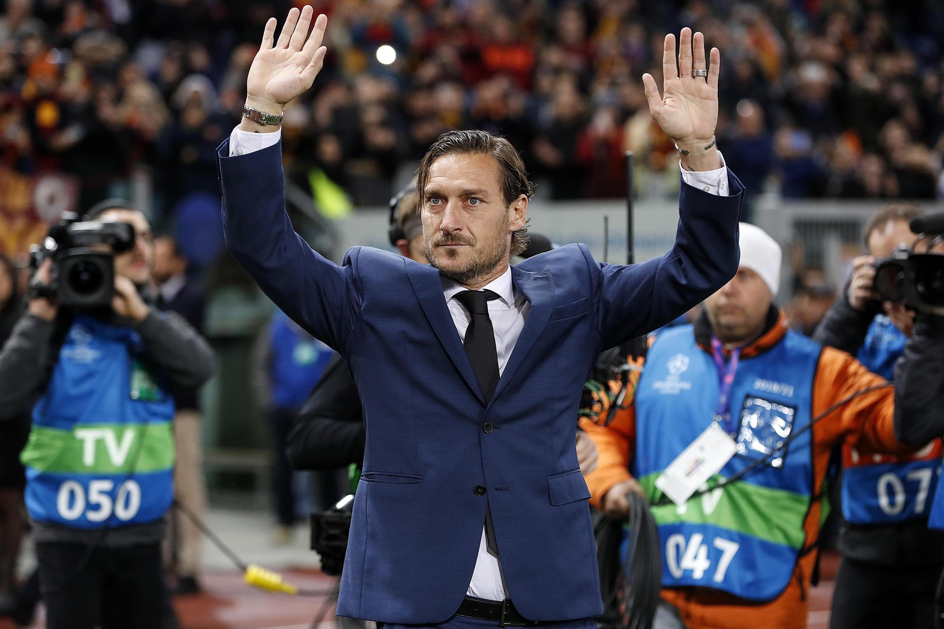 Case against Totti for leaving kids home alone dropped<br>