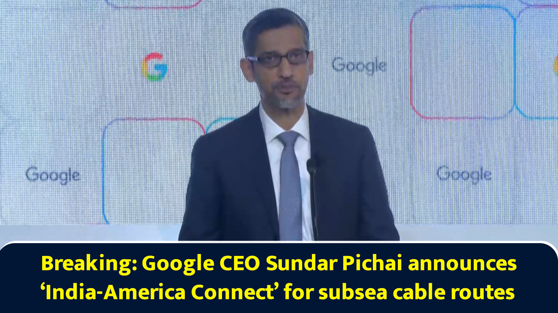 Breaking: Google CEO Sundar Pichai announces 'India-America Connect ...