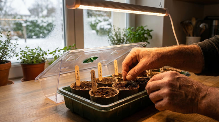 Fin février au potager : ce légume star à semer d'urgence pour garnir ...