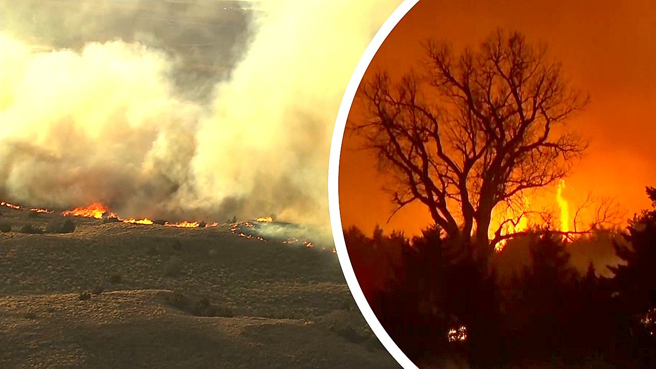 State of emergency in Oklahoma as wildfires rage