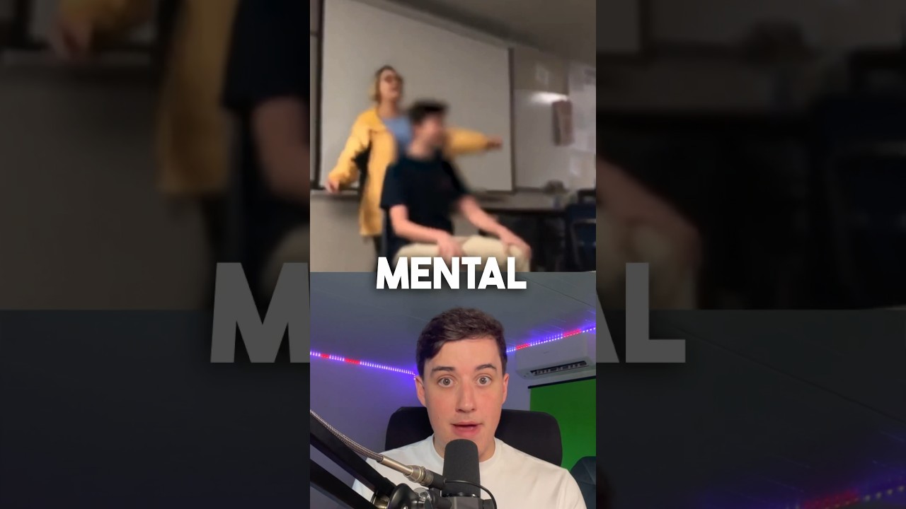 Watch: Teacher suffers emotional breakdown while instructing class