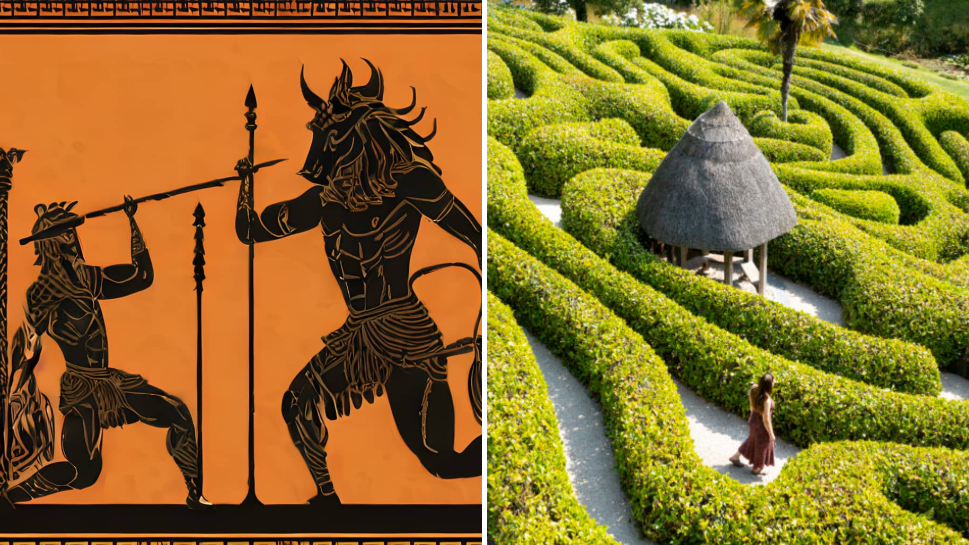 Legendary labyrinths from myth to modern times