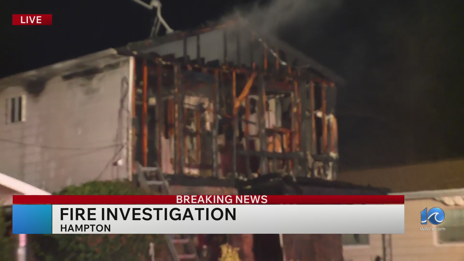 Woman hurt, 2 dogs dead following fire on Dare Ave in Hampton