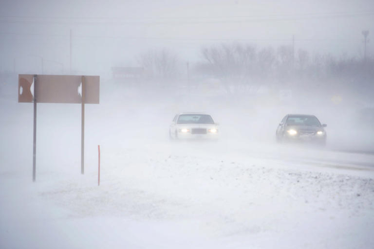 Winter storm watch issued as heavy snow, 60 mph winds cause 'blizzard ...