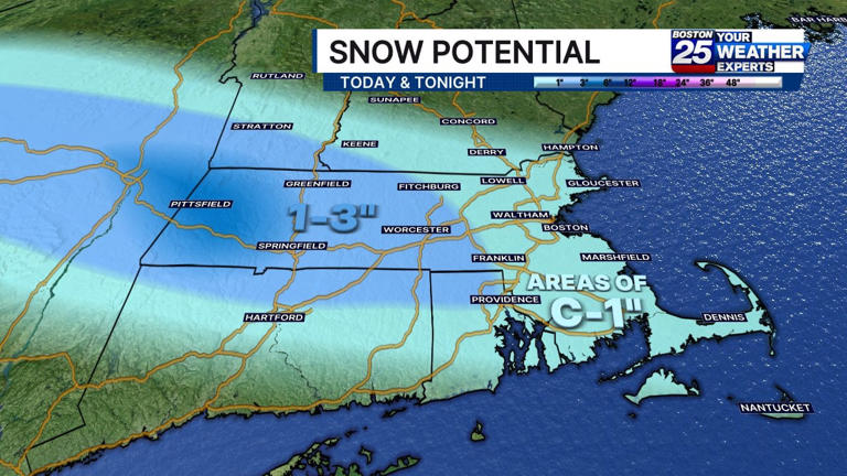 New maps: Tracking arrival of snow today, more on Friday. See how much ...